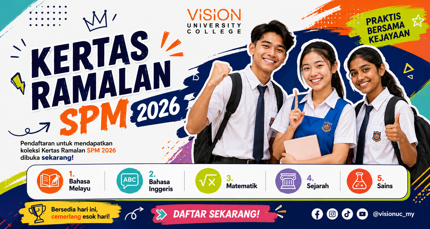 Kertas Ramalan SPM 2026 registration is open